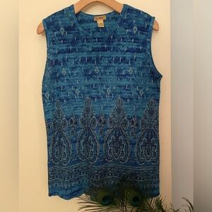 Le Pleat Sleeveless Tunic